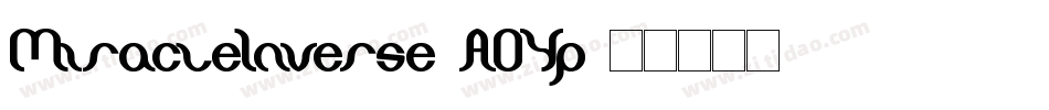 MiracleInverse-AOYp字体转换