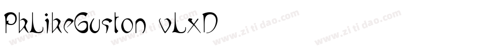 PkLikeGuston-vLxD字体转换