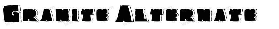 Granite-Alternate字体转换