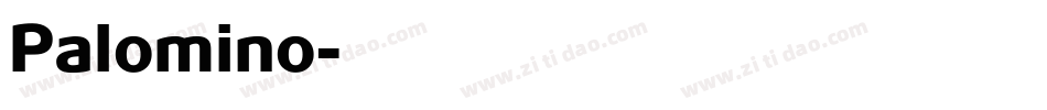 Palomino字体转换