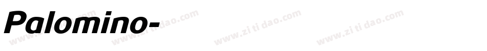 Palomino字体转换