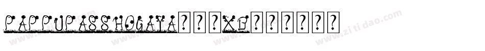 PappuPassHoGaya-19xB字体转换