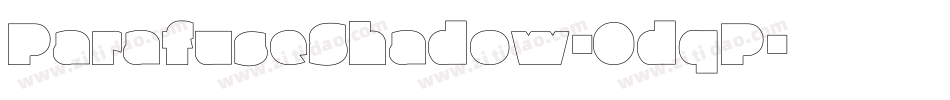 ParafuseShadow-0dqP字体转换