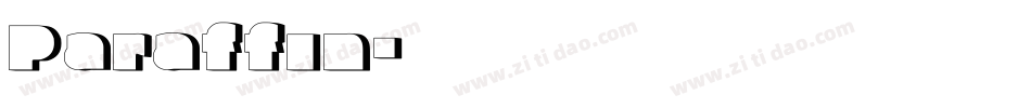 Paraffin字体转换