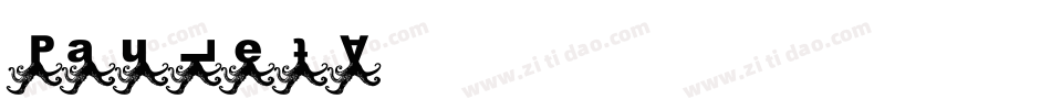 PauletA字体转换