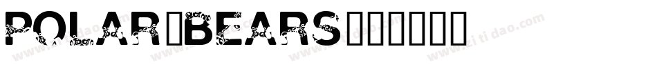 Polar-Bears字体转换