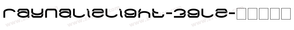 RaynalizLight-3glZ字体转换