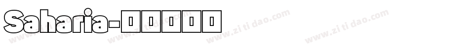 Saharia字体转换