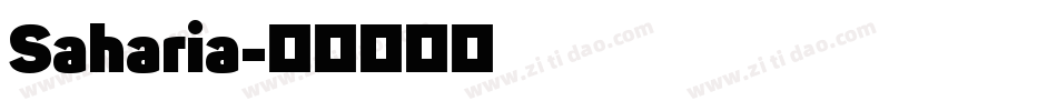 Saharia字体转换