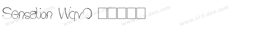 Sensation-WqvO字体转换