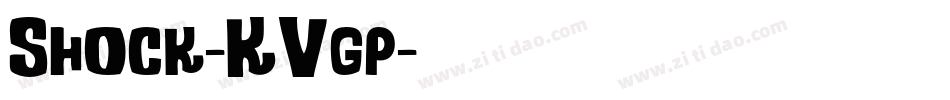 Shock-KVgp字体转换