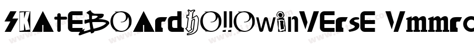 SkateboardHollowInverse-vmmrD字体转换