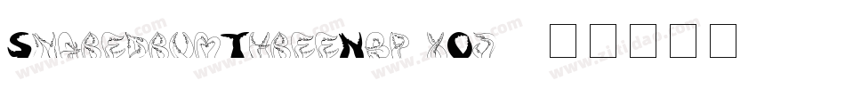 SnaredrumThreeNbp-xOj0字体转换