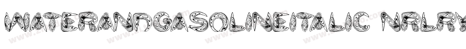 WaterAndGasolineItalic-nRLrY字体转换