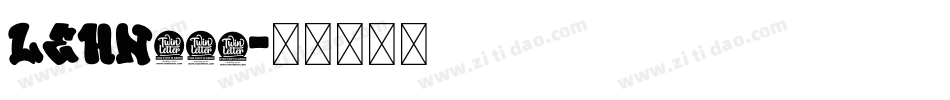 LEHN276字体转换