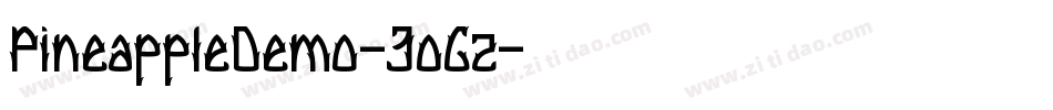 PineappleDemo-3oGz字体转换