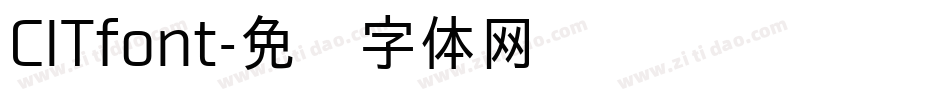 CITfont字体转换