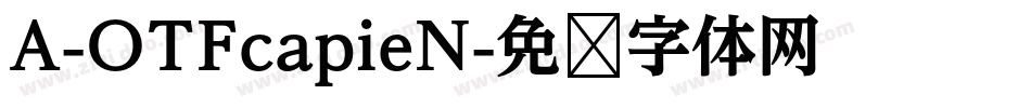 A-OTFcapieN字体转换