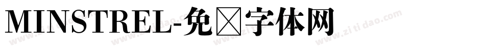 MINSTREL字体转换