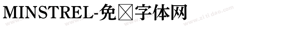 MINSTREL字体转换