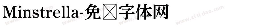Minstrella字体转换