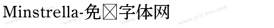 Minstrella字体转换