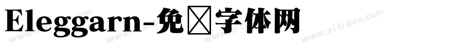 Eleggarn字体转换