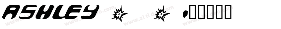 ASHLEY_0字体转换
