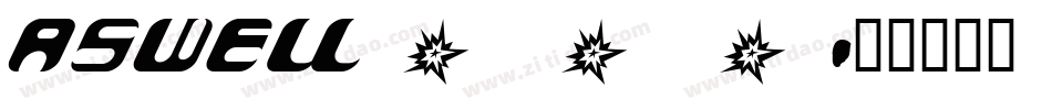 ASWELL__0字体转换