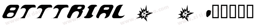 BTTTRIAL_0字体转换