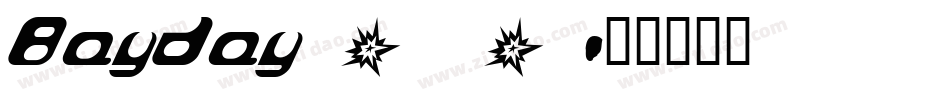 Bayday_0字体转换