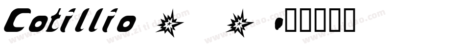 Cotillio_0字体转换