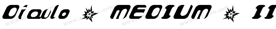 Diavlo_MEDIUM_II_0字体转换