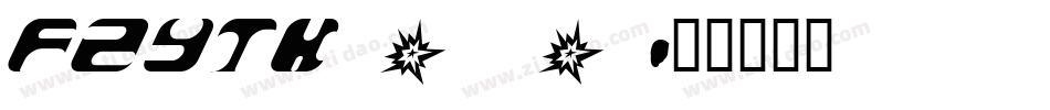 FZYTK_0字体转换