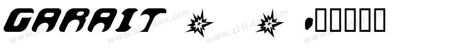GARAIT_0字体转换