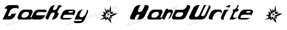 Jackey_HandWrite_0字体转换