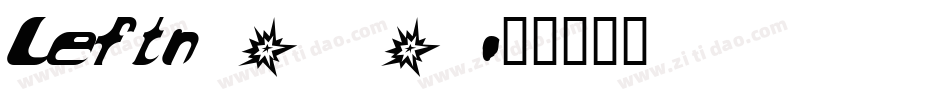 Leftn_0字体转换