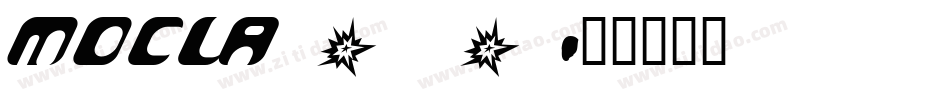 MDCLA_0字体转换