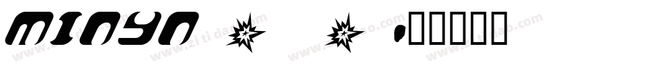 MINYN_0字体转换