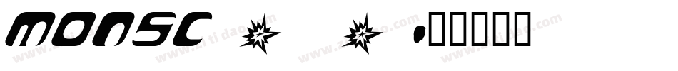 MONSC_0字体转换