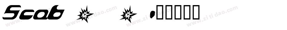 Scab_0字体转换