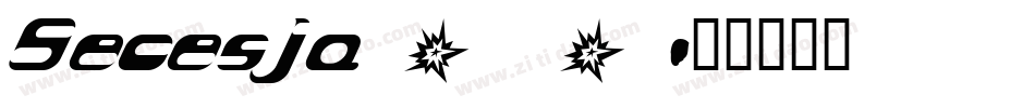 Secesja_0字体转换