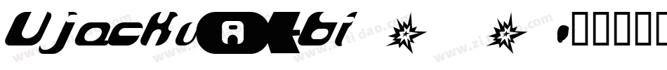 Ujackv2bi_0字体转换