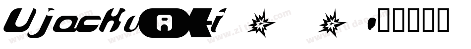 Ujackv2i_0字体转换
