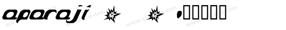 aparaji_0字体转换