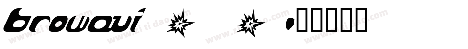 browaui_0字体转换
