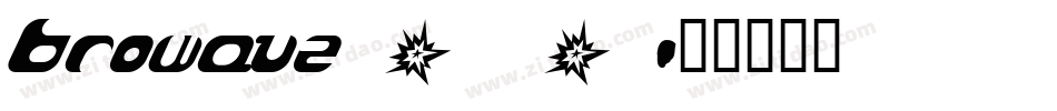 browauz_0字体转换