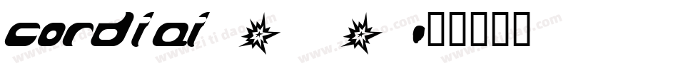 cordiai_0字体转换