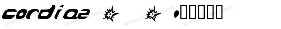 cordiaz_0字体转换
