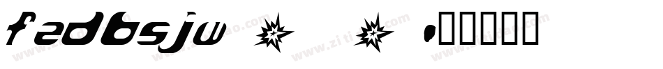 fzdbsjw_0字体转换